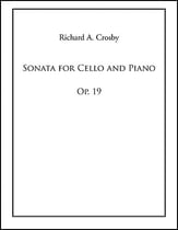 Sonata for Cello and Piano P.O.D. cover